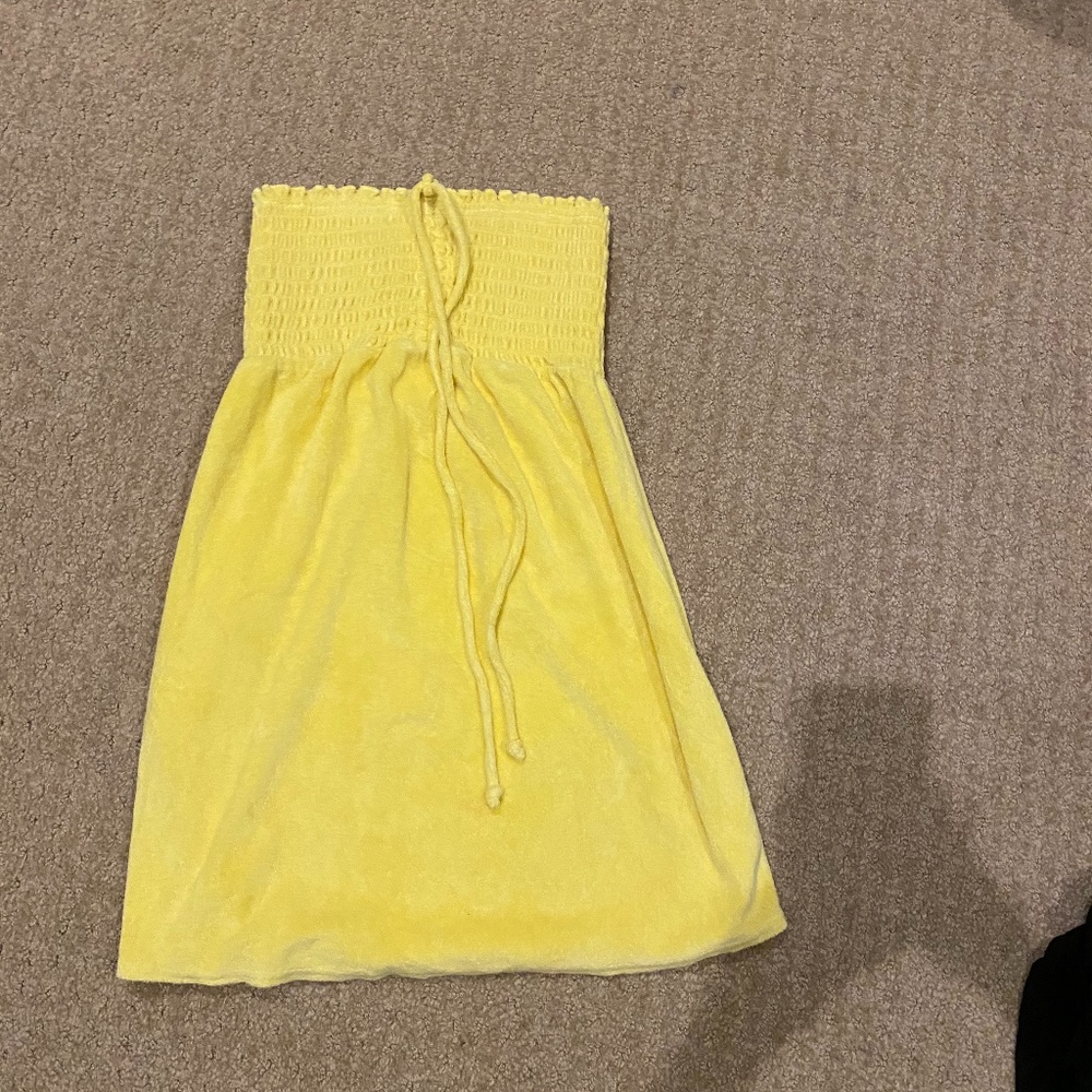 Yellow Dress/Cover-Up